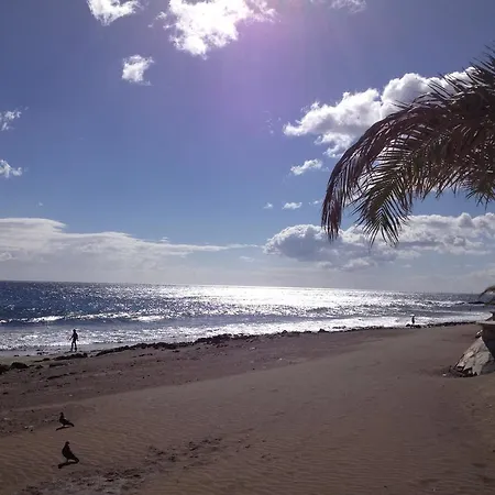 Beachfront Apartment Siesta 21 San Agustin Playa By Villagrancanaria Exterior photo