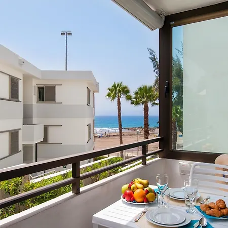 Beachfront Apartment Siesta 21 San Agustin Playa By Villagrancanaria Exterior photo
