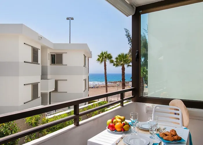 Beachfront Apartment Siesta 21 San Agustin Playa By Villagrancanaria